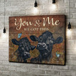 CANVAS – Black Angus Cow – You & Me 0406