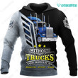 Spread stores Beautiful Truck 3D Blue Kw 1302  Hoodie Over Print Plus Size