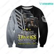 Spread stores Beautiful Truck 3D Black Mc 1302 Hoodie Over Print Plus Size