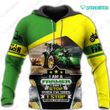 Spread stores Tractor Farmer 3D 1402 1302 Hoodie Over Print Plus Size