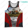 Spread stores  Tractor I Am A Farmer 1402 Hoodie Over Print Plus Size