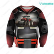 Spread stores Beautiful Tractor 3D Red 1402 Hoodie Over Print Plus Size