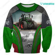 Spread stores Farmer 3D All Over 1402 Hoodie Over Print Plus Size