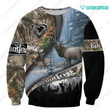 Spread stores  ELK Hunting 3D Camo 1102  Hoodie Over Print Plus Size