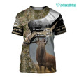 Spread Stores ELK HUNTING CAMOUFLAGE 3D 9 All Hoodie Over Plus Size
