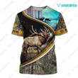 Spread stores  ELK Hunting Shirt 1102 Hoodie Over Print Plus Size
