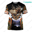 Spread stores Beautiful ELK Hunting Camo 3D 3011 Hoodie Over Print Plus Size
