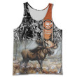 Spread Stores Beautiful Moose Hunter Camo 3D 0412 All Over Printed Shirts
