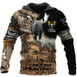 Spread Stores Beautiful Moose Hunting Brown Camo 3D 0709 All Over Printed Shirts