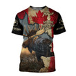 Spread Stores Cool Moose Hunting 3D 3 0909 All Over Printed Shirts