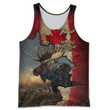 Spread Stores Cool Moose Hunting 3D 3 0909 All Over Printed Shirts