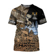 Spread Stores Beautiful Moose Hunting Brown Camo 3D 2 0709 All Over Printed Shirts