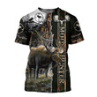 Spread Stores Love Moose Hunting 3D 2 0409 All Over Printed Shirts