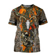 Spread stores  Love Deer Hunting 3D 2 0409 All Over Printed Shirts