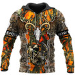 Spread stores  Love Deer Hunting 3D 2 0409 All Over Printed Shirts