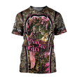 Spread  Stores Love Deer Country Girl Hunting 3D 0409 All Over Printed Shirts