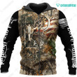 Spread Stores DEER HUNTING US 3D 0804 Hoodie All Over Plus Size SHIRTS FOR MEN AND WOMEN