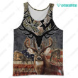 Spread stores Deer Hunting 1001  Hoodie Over Print Plus Size