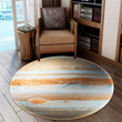 Jupiter Premium Round Rug Floor Mat Carpet, Rug For Living Room, For Bedroom