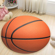Love Basketball Sport Premium Round Rug Floor Mat Carpet, Rug For Living Room, For Bedroom