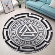 Medal Viking Premium Round Rug Floor Mat Carpet, Rug For Living Room, For Bedroom