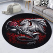 Dragon Lover Premium Round Rug Floor Mat Carpet, Rug For Living Room, For Bedroom