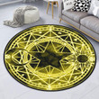 Magic Circle Premium Round Rug Floor Mat Carpet, Rug For Living Room, For Bedroom