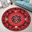 Magic Circle Premium Round Rug Floor Mat Carpet, Rug For Living Room, For Bedroom