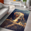Love Tiger Rectangle Rug, Floor Mat Carpet, Rug For Living Room, For Bedroom