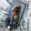 Love Dinosaur Stainless Steel Tumbler, Insulated Tumbler, Custom Travel Tumbler, Tumbler Coffee Mug, Insulated Coffee Cup