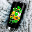 Happy St Patrick's Day Stainless Steel Tumbler, Insulated Tumbler, Custom Travel Tumbler, Tumbler Coffee Mug, Insulated Coffee Cup
