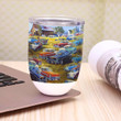 Vintage Cars Wine Tumbler, Insulated Tumbler, Custom Travel Tumbler, Tumbler Coffee Mug, Insulated Coffee Cup