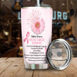 Breast Cancer Awareness Stainless Steel Tumbler, Insulated Tumbler, Custom Travel Tumbler, Tumbler Coffee Mug, Insulated Coffee Cup