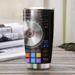 Disc Jockey Controller Stainless Steel Tumbler, Insulated Tumbler, Custom Travel Tumbler, Tumbler Coffee Mug, Insulated Coffee Cup
