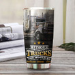 Beautiful Truck Stainless Steel Tumbler, Insulated Tumbler, Custom Travel Tumbler, Tumbler Coffee Mug, Insulated Coffee Cup