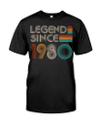 41st Birthday Gifts For Him For Her, Birthday Unisex T-Shirt, Legend Since 1980 Unisex T-Shirt - spreadstores