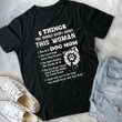 5 Things You Should Know About This Woman, She is A Dog Mom T-shirt HA0409 - spreadstores