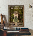 Books Don't Just Go With You They Take You Where You've Never Been, Girl Loves Books Canvas - spreadstores