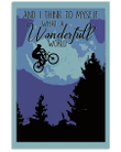 Camping Canvas Go Camping With Bicycle And I Think To Myself What A Wonderful World Matte Canvas - spreadstores
