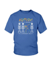 Autism It's Not A Disability It's A Different Ability Youth T-Shirt - spreadstores