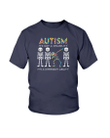 Autism It's Not A Disability It's A Different Ability Youth T-Shirt - spreadstores