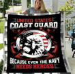 Coast Guard Veteran - Veteran Blanket, Coast Guard, Us Veteran, Quotes Blanket ATM-CGBL2 Fleece Blanket - spreadstores