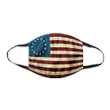 American Flag - Betsy Ross Flag Face Cover - spreadstores