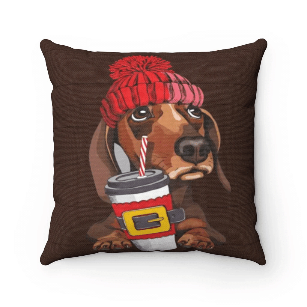 Dachshund Pillow, Life Is Better With A Dachshund Pillow, Gift For Dog's Lovers - spreadstores