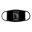 August Guy The Devil Saw Me With My Head Down Until I Said Amen Face Cover - spreadstores