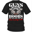 Dad Shirt, Gun T-Shirt, Guns Are Like Boobs Even The Small One Are Fun T-Shirt KM1406 - spreadstores