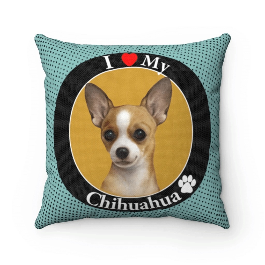 Chihuahua Dog Pillow, Gift For Dog Lovers, Love Chihuahua Pillow, Pet's Lovers Gift Ideas - spreadstores