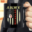 American Flag Proud Us Army Veteran Mug - spreadstores