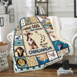 Chihuahua Dog Blanket God Sent Me A Chihuahua Quilt Blanket, Gift For Dog Lovers, Love Chihuahua Sherpa Blanket - spreadstores