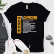 Funny Capricorn Shirt, Capricorn Zodiac Sign, Astrology Shirt, Top 10 Rules Of Capricorn Unisex T-Shirt - Spreadstores